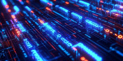 a digital ledger on a blockchain platform, highlighting the secure and transparent nature of transformative technology.