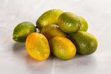 Natural organic sweet and sour Kumquat