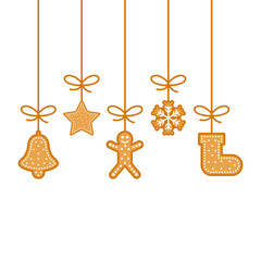 Gingerbread Hanging Decoration