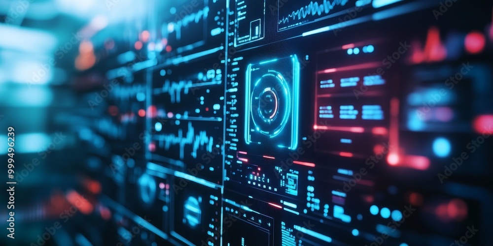 Poster a healthcare IoT system, with patient data from various devices integrated into a central platform, enhancing coordination and care delivery.
