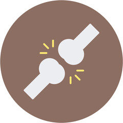 Femur icon vector image. Can be used for Human Anatomy.