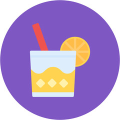 Caipirinha Cocktail icon vector image. Can be used for Festa Junina.