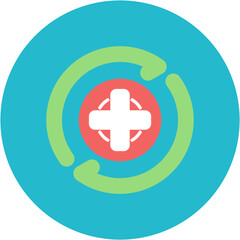 Obraz premium Remission icon vector image. Can be used for Chemotherapy.