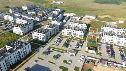 New Residential Development from Drone Perspective