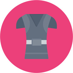 Rugby Armor icon vector image. Can be used for Rugby.