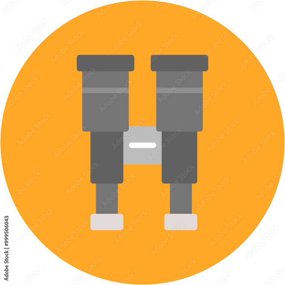 Poster binoculars icon vector image. can be used for ocean.