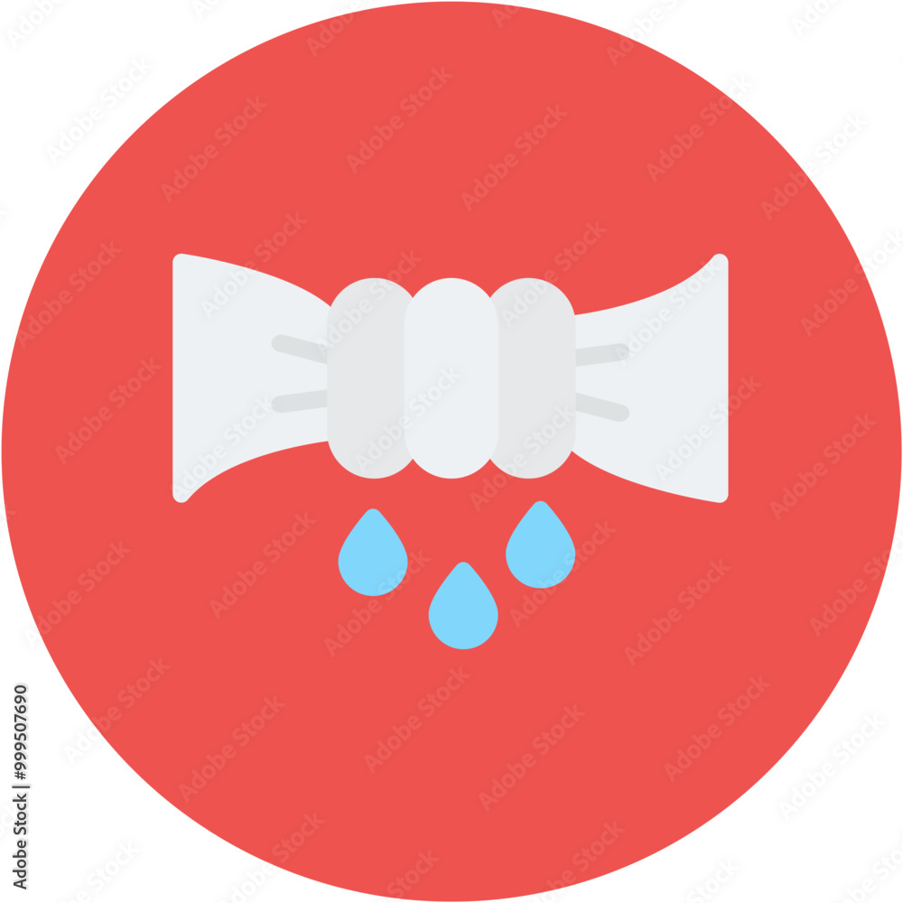 Poster wring icon vector image. can be used for fabric features.