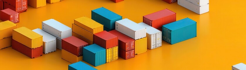 Colorful building blocks arranged on a bright orange surface, showcasing creativity and playful design for educational concepts.