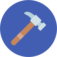Hammer Line Icon