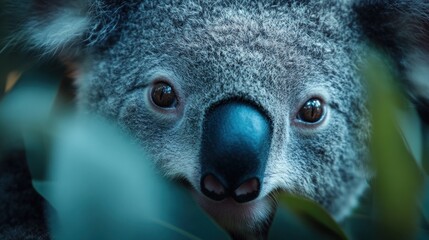 Obraz premium Closeup Portrait of a Koala