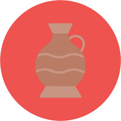 Pottery Ceramics Line Icon