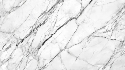 Fototapeta premium A luxurious white marble texture with subtle gray veins, ideal for high-end, sophisticated designs