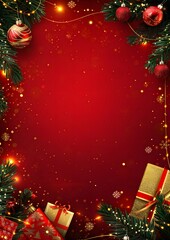 A festive Christmas tree adorned with sparkling ornaments, ready for the holiday season