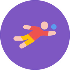 Beach Volleyball icon vector image. Can be used for Beach Resort.