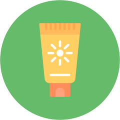 Sun Screen icon vector image. Can be used for Beach Resort.
