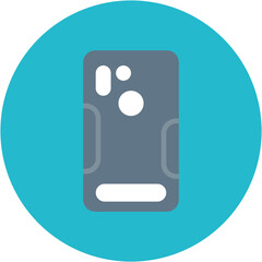 Smartphone Case icon vector image. Can be used for Luxury.