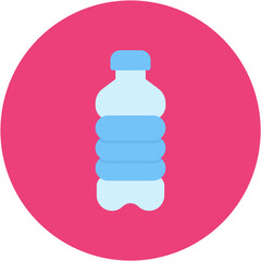 Water Bottle icon vector image. Can be used for Volleyball.