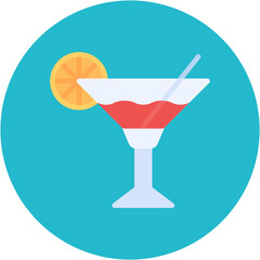 Free Drinks icon vector image. Can be used for Casino.