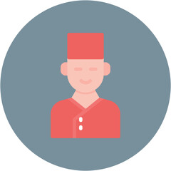 Free Concierge Service icon vector image. Can be used for Casino.