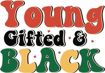 Retro Black History Svg Design