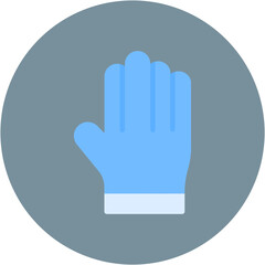 Obraz premium Gloves icon vector image. Can be used for Mettalurgy.