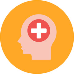 Obraz premium Clinical Psychology icon vector image. Can be used for Psychology.