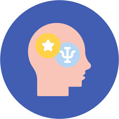 Popular Psychology icon vector image. Can be used for Psychology.