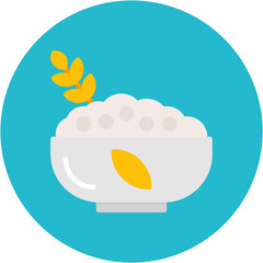 Carbohydrates icon vector image. Can be used for Nutrition.