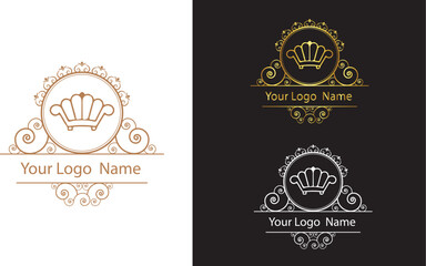 Royal and Luxurious Furniture Shop Logo