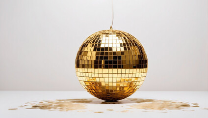 Gold Disco Ball