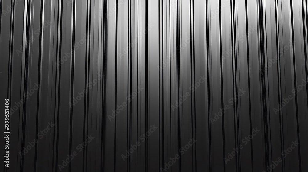Poster abstract background with vertical lines in gray and black, with lighter lines in the center.