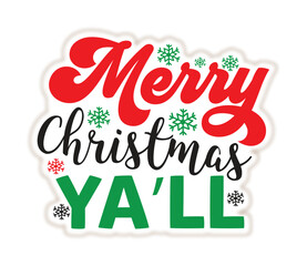 Christmas Stickers Svg