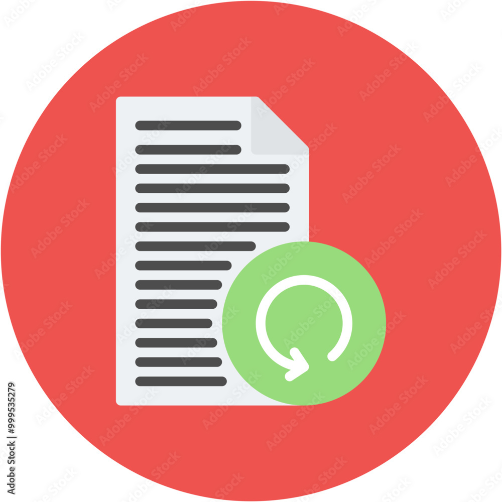 Poster rescan document icon vector image. can be used for printing.