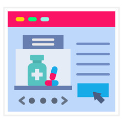 Online pharmacy Icon