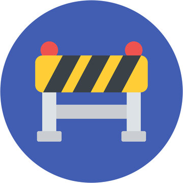 recommend clip art: Barrier Line Icon