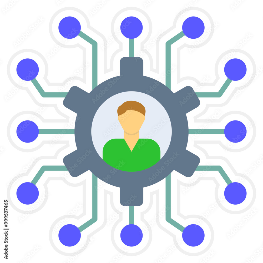 Sticker Network Icon