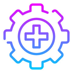 Fototapeta premium Medical Service icon