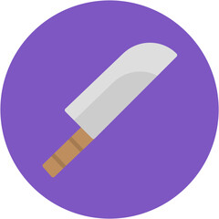 Knife icon vector image. Can be used for Shooting.