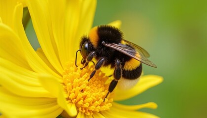  Bee in the beauty of nature