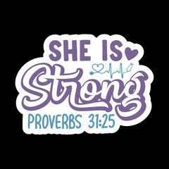 She Is Strong Proverbs