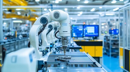 High performance automatic manufacturing assembly and inspection process at production line