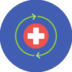 Recovery icon vector image. Can be used for Addiction.
