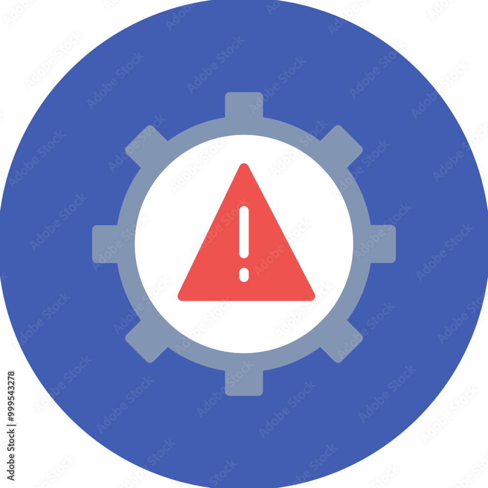 Poster Incident Management icon vector image. Can be used for Cyberpunk.