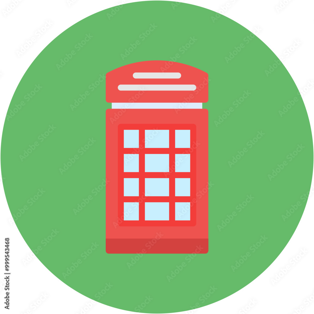 Poster call booth icon vector image. can be used for coworking space.