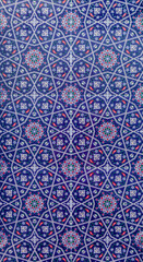 ceramic tiles with traditional oriental arabic uzbek patterns decorated asian ornaments in...