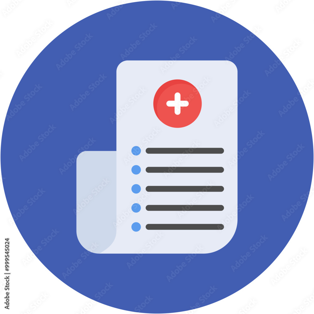 Poster add list icon vector image. can be used for documents and files.