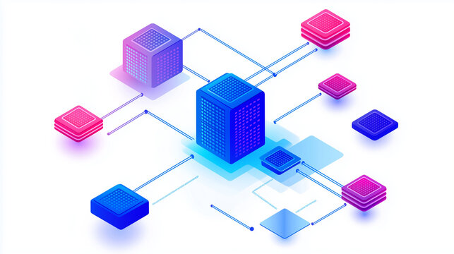 A detailed flowchart illustrating the frontend and backend architecture of a modern web platform. The frontend handles user interactions with responsive design, powered by JavaScri