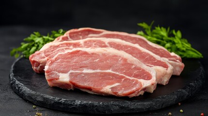 Fototapeta premium Raw meat pork