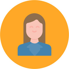 Assistant Woman icon vector image. Can be used for Crime Investigation.