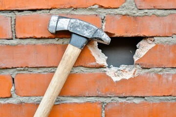 Hammer and a Hole in a Brick Wall